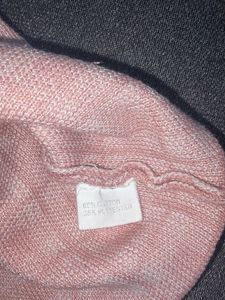 Pink &amp; White Checkered Mini Dress for Women – Size
