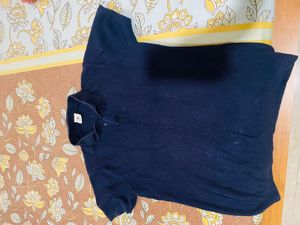 Snitch brand Men's Navy Blue Polo Sweater