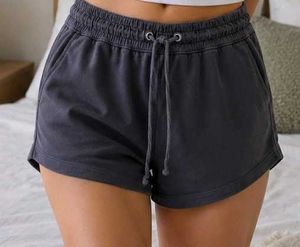 Comfy Charcoal Grey Drawstring Shorts