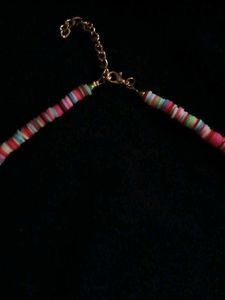 Colorful Beaded Choker Necklace