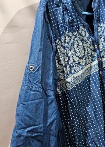 Blue Color Tunic