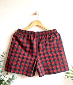 Men's Plaid Shorts