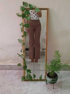 Flared Brown Trousers