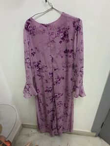 shein Floral Print Midi Dress