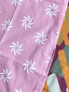 New Pink Printed Kurta Set with Dupatta