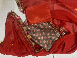 Ethnic Dress Material - Unstitched