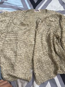 Chic Textured Cropped jacket