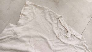 White crop top