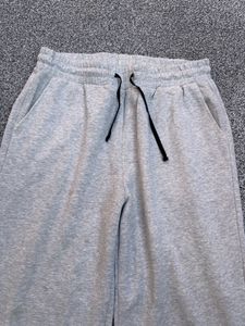 Grey Wide Leg Sweatpants