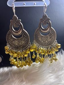 handmade crafted boho earring