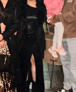 Black Faux Fur Collar Coat