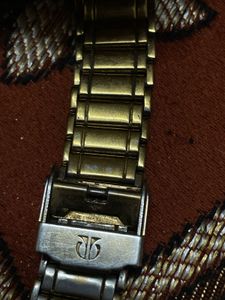 Titan Analog Watch - Classic Gold Tone