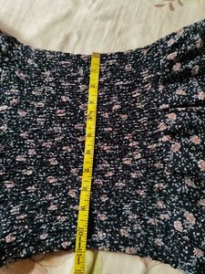Floral Print  off shoulder Mini Dress