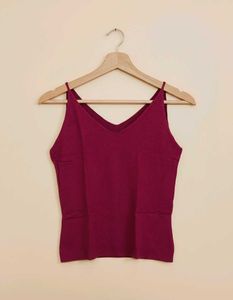 Stylish V-Neck Spaghetti Strap Tank Top