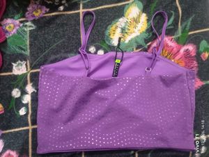 Tokyo Talkies Purple Cami Top
