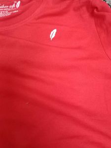 Red Cotton T-Shirt