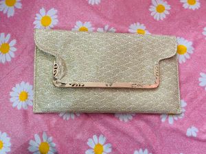 Sparkling Gold Clutch Bag