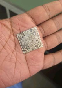 Pure Silver Laxmi Ji Shreeyantra 11 Gram