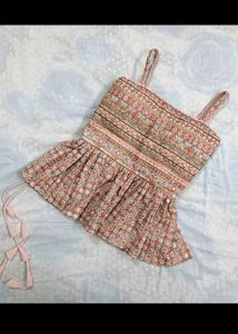 Designer Peplum and lehnga Set