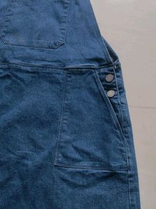 Denim Overall Dress