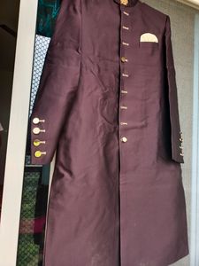 Men's Coat With Buttom Wear Chudidar