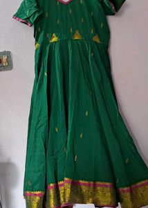 Green Ethnic Gown