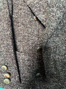 Vintage Wool Blend Overcoat