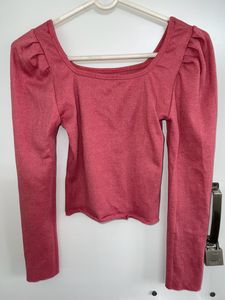 Pink &amp; Grey Casual Top