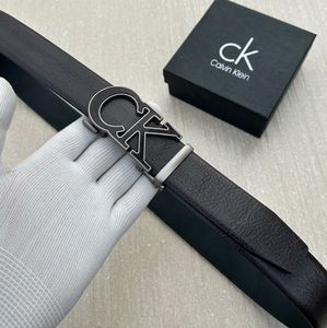 Calvin Klein CK Belt - Black Leather