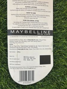 Maybelline Colossal Kajal - Super Black