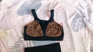 Animal Print Sports Bra