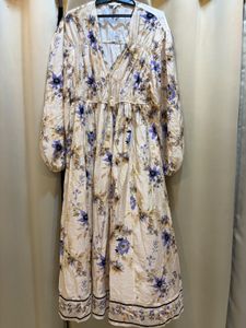 Bohemian Floral Print Maxi Dress