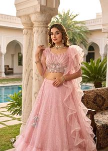 Stunning Pink Lehenga Choli