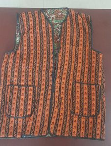 Vintage Reversible Ethnic Nehru Jacket