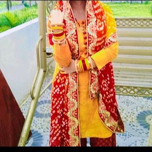 Salwar Kameez Dupatta Complete Suit.