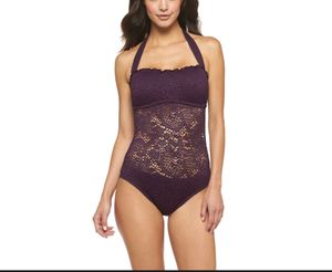 PINTEREST Crochet Halter Bandeau Bodysuit