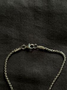 Chrome Hearts Steel Cross Pendant Neckla