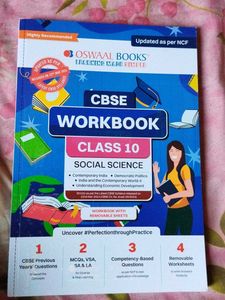 CBSE Class 10 Social Science Workbook
