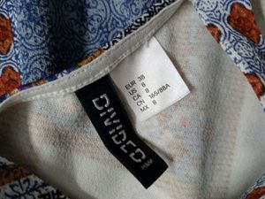 Patterned Mini Dress
