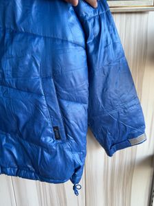 ASICS Blue Waterproof Puffer Jacket