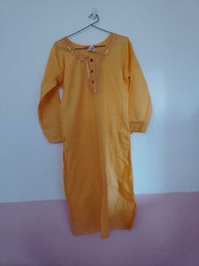 Yellow Kurta for women