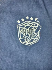 Cool Blue Graphic T-Shirt with "18" Print