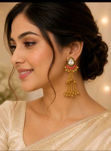 Elegant Indian Jhumka Earrings Combo
