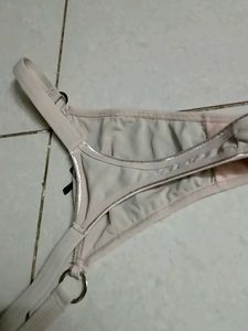 brand new Lace Trim G-String with Metal Rings