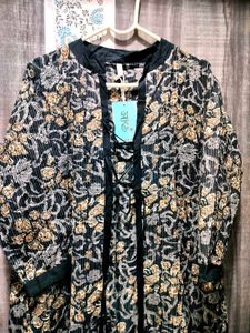 Kurta type coatie, full-length