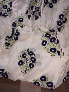 Anarkali Indo Western Style Slit Kurti