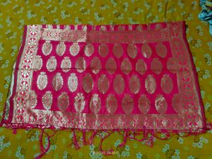 Blue &amp; Pink Brocade Lehenga Choli