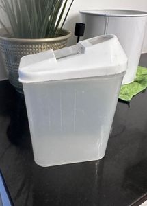 White Kitchen Storage Container