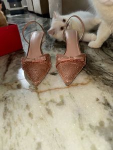 Sparkling Bow Heels