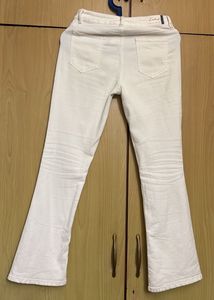 White Flared Jeans